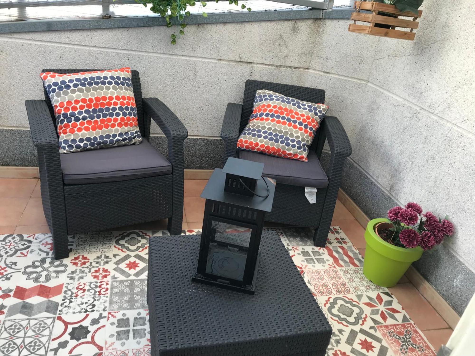 Apartamento Con Amplia Terraza Cerca Del Hospital Clinico 산티아고데콤포스텔라 외부 사진